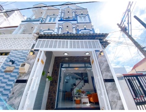 Bán nhà sổ hồng riêng trệt 2 lầu chỉ 4,49 tỷ 